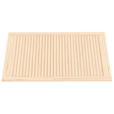 VIDAXL -Schranktüren mit Lamellen 2 -Stcs 99,3 x 59,4 cm Festkiefer