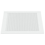 VIDAXL -Schranktüren mit Lamellen 4 Stcs 69x49,4 cm Festkiefer weiß
