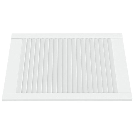 VIDAXL -Schranktüren mit Lamellen 4 Stcs 69x49,4 cm Festkiefer weiß