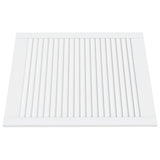 Vidaxl Schranktür mit Lamellen 69x59.4 cm Festkiefer weiß