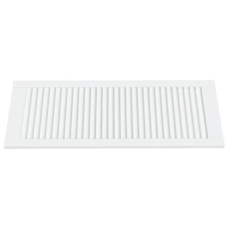 VIDAXL -Schranktüren mit Lamellen 4 Stcs 99,3 x 39,4 cm Gwitrenenhout