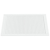 Vidaxl Schranktür mit Lamellen 99,3 x 59,4 cm Festkiefer weiß