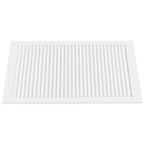 VIDAXL -Schranktüren mit Lamellen 2 Stcs 99,3 x 59,4 cm Kiefernholz weiß