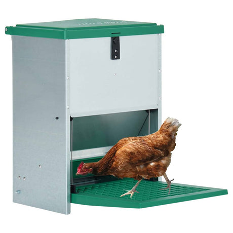 Vidaxx Automatischer Geflügelfutterautomat mit Pedal 12 kg