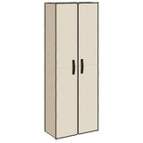VIDAXL -Schuhschrank 60x30x166 cm Stoffcreme -Colored