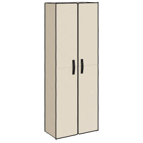 VIDAXL -Schuhschrank 60x30x166 cm Stoffcreme -Colored