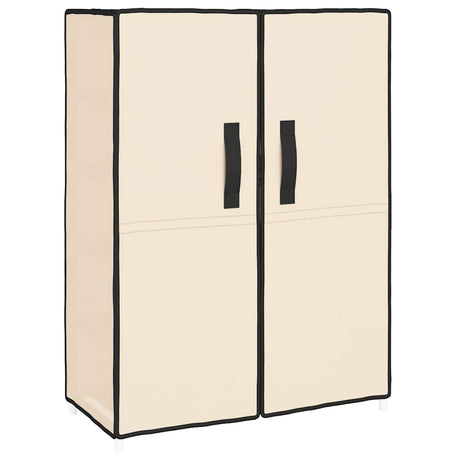 VIDAXL -Schuhschrank 60x28x90 cm Stoffcreme -Colored