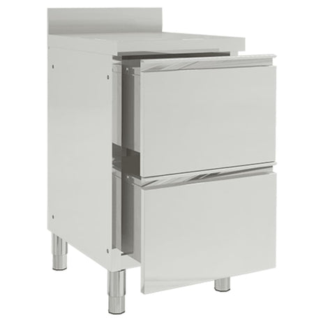 Vidaxx Gewerbeküchenschrank mit 2 Schubladen 50x60x96 cm