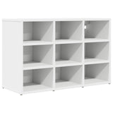 Vidaxl schoenenkast 77,5 x 30 x 51 cm bewerkt hout wit