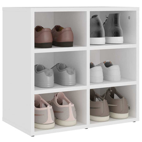 Vidaxl schoenenkast 52,5x30x50 cm wit