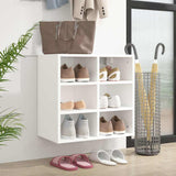 Vidaxl schoenenkast 52,5x30x50 cm wit