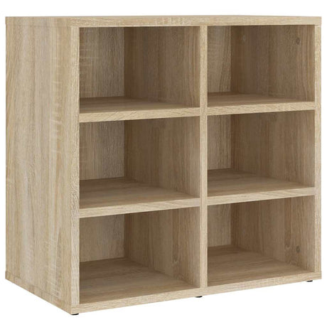 Vidaxl schoenenkast 52,5x30x50 cm sonoma eikenkleurig