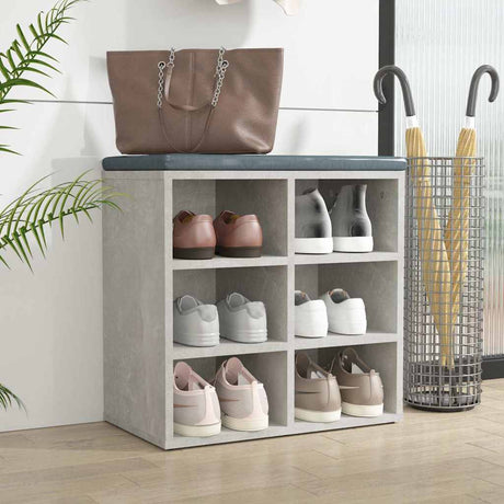 Vidaxl | schoenenkast | met plank met opslag bewerkt hout