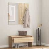 Vidaxl garderobe set bewerkt hout sonoma eiken