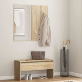 Vidaxl garderobe set bewerkt hout sonoma eiken