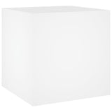 Vidaxl Pflanzer Big 40x40x40 cm verarbeitetes Holz weiß