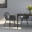 Vidaxl eetkamerstoelen 2 st pp grijs