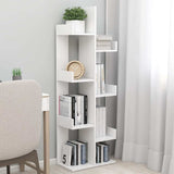 Vidaxl boekenkast 48x25,5x140 cm bewerkt hout wit