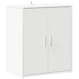 Vidaxl Schuhschrank 60x35x70 cm verarbeitetes Holz weiß