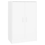 Vidaxl Schuhschrank 60x35x92 cm verarbeitetes Holz weiß
