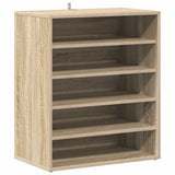 Vidaxl Schuhschrank 60x35x70 cm Propertiertes Holz Sonoma Eiche gefärbt