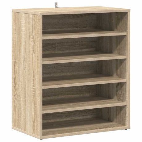 Vidaxl Schuhschrank 60x35x70 cm Propertiertes Holz Sonoma Eiche gefärbt