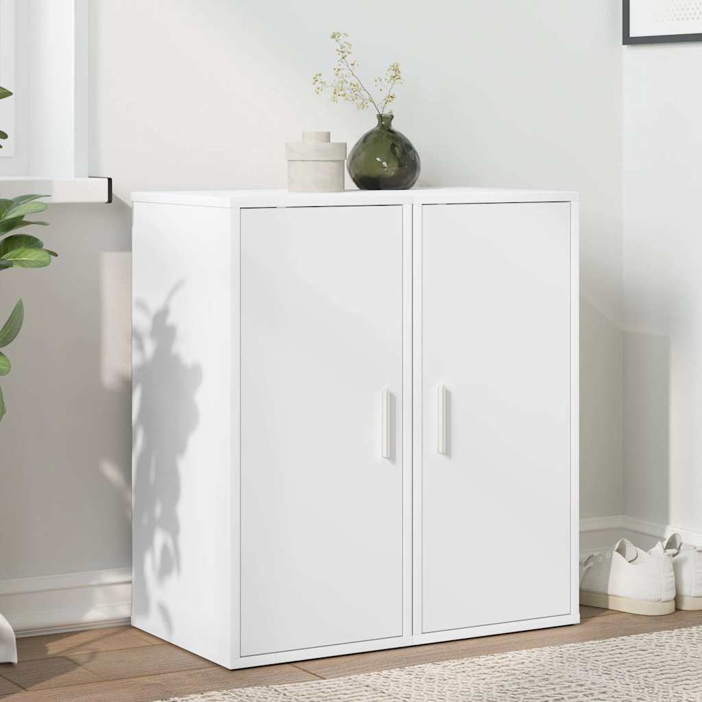 Vidaxx Schuhschränke 2 Stk. 32x35x70 cm lackiertes Holz weiß