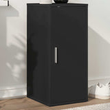 Vidaxl Schuhschrank 32x35x70 cm propertiertes Holzschwarz