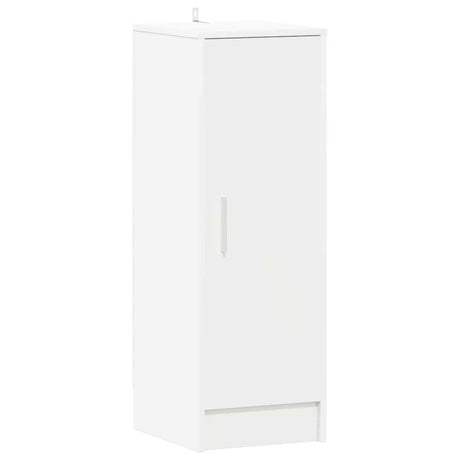 Vidaxl Schuhschrank 32x35x92 cm verarbeitetes Holz weiß