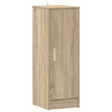 VIDAXL -Schuhschrank 32x35x92 cm verarbeitetes Holz Sonoma Eiche gefärbt