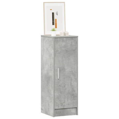 VIDAXL -Schuhschrank 32x35x92 cm verarbeiteter Holzbetonglijs