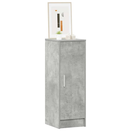 VIDAXL -Schuhschrank 32x35x92 cm verarbeiteter Holzbetonglijs