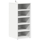 Vidaxl Schuhschrank 31,5 x 35 x 70 cm verarbeitetes Holz weiß