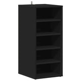 Vidaxx Schuhschrank 31,5x35x70 cm Spanplatte schwarz