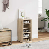 VIDAXL -Schuhschrank 31,5 x 35 x 70 cm propertiertes Holz Sonoma Eiche gefärbt