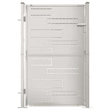 VIDAXL GARDE Gate 100x150 cm Edelstahl