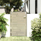 VIDAXL GARDE Gate 100x150 cm Edelstahl