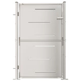 VIDAXL GARDE Gate 100x150 cm Edelstahl