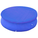 Vidaxl -Schwimmbad Abdeckungen 2 STs rund 90 g m² 460 cm pe