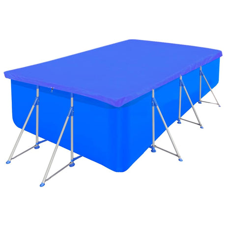 Vidaxx Schwimmbadabdeckungen 2 Stück rechteckig 90 g m² 540x270 cm PE