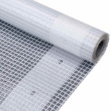 VIDAXL DESTEILS 2 ST LENO 260 G M² 4x10 m Weiß