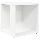 Vidaxl bijzettafel 33x33x34,5 cm bewerkt hout wit