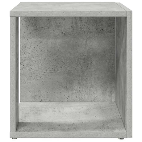 Vidaxl bijzettafel 33x33x34,5 cm bewerkt hout betongrijs