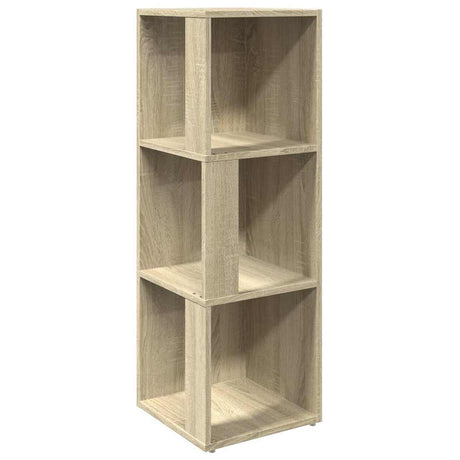 Vidaxl hoekkast 33x33x100 cm bewerkt hout sonoma eikenkleurig