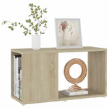 Vidaxl tv-meubel 60x24x32 cm bewerkt hout sonoma eikenkleurig