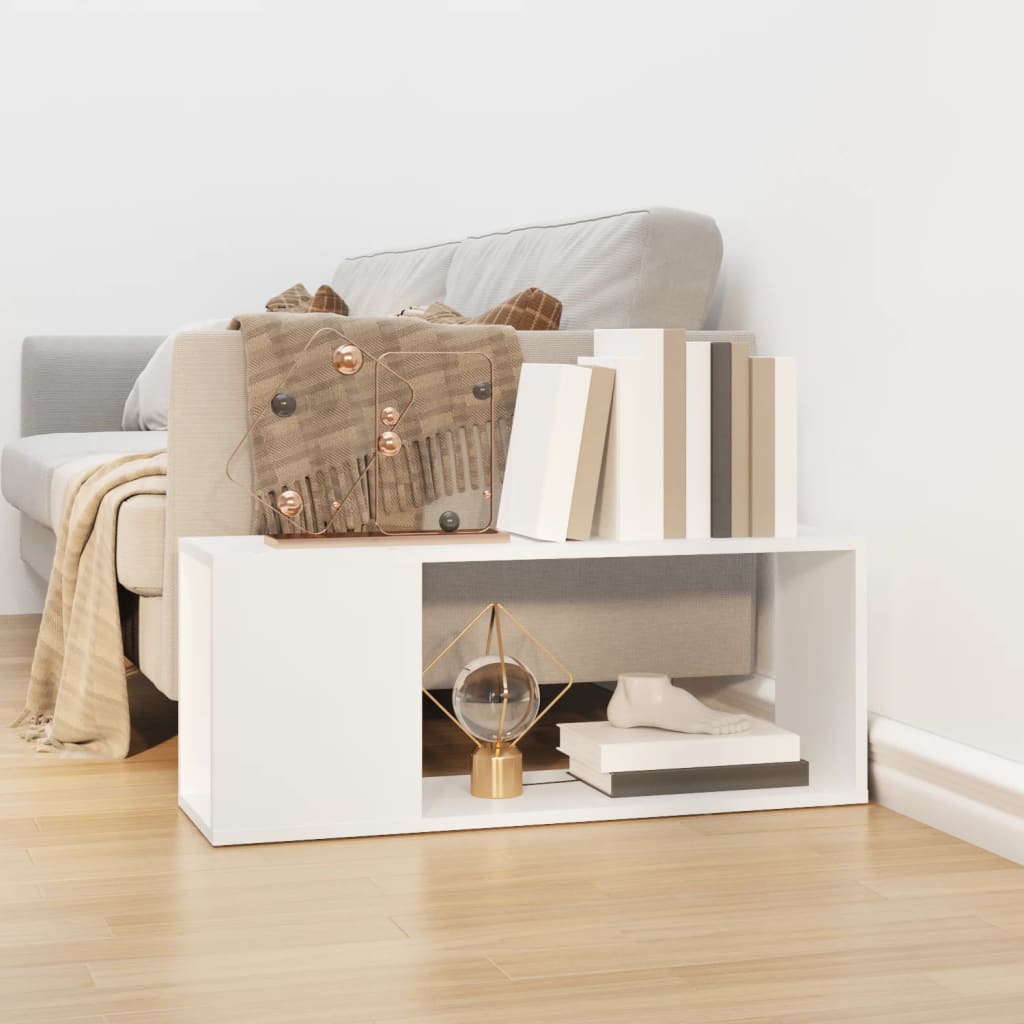 Vidaxl tv-meubel 80x24x32 cm bewerkt hout wit