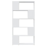 Vidaxl boekenkast kamerscherm 80x24x155 cm bewerkt hout wit