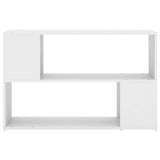 Vidaxl boekenkast 100x24x63 cm bewerkt hout wit