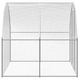 Vidaxl Chicken Run 3x2x2 m verzinkter Stahl