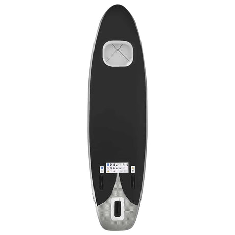 Vidaxl Stand Up Paddleboard Set aufblasbare 300x76x10 cm schwarz
